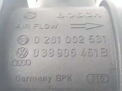 Автозапчасти б/у расходомер воздуха за audi a3 (8p) bls ссылки oem iam 038906461b  