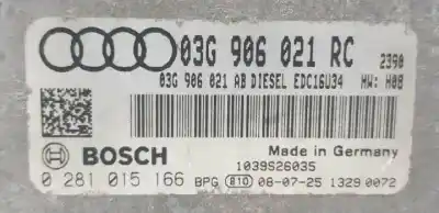 Автозапчасти б/у блок управления двигателем за audi a3 (8p) bls ссылки oem iam 0281015166  