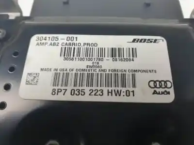 Автозапчастина б/у електронний модуль для audi a3 (8p) bls посилання на oem iam 8p7035223  
