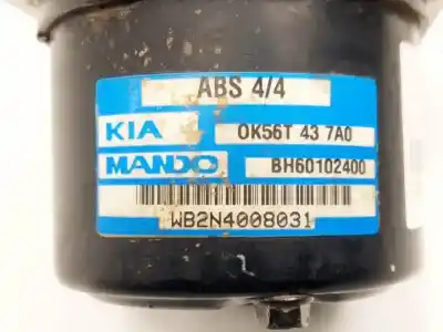 Peça sobressalente para automóvel em segunda mão abs por kia carnival d/j3 referências oem iam 0k56t437a0  0k56t437ae