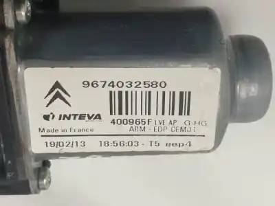 Second-hand car spare part driver left window regulator for citroen c4 picasso i monospace (ud_) 2.0 hdi 138 oem iam references 9674032580  