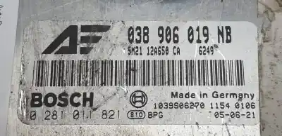 Second-hand car spare part ecu engine control for ford galaxy (vy) asz oem iam references 0281011821  5m2112a650ca