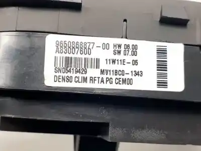 Автозапчасти б/у климат-контроль за citroen c4 grand picasso 9h05 ссылки oem iam 9650868877  