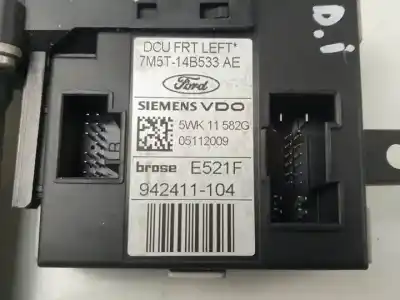 Second-hand car spare part left front window motor for ford c-max (cb3) kkdb oem iam references 7m5t14b533ae  942411104