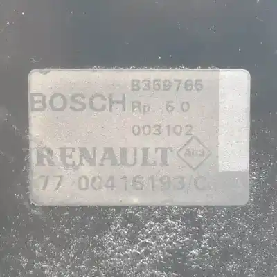 Автозапчастина б/у гальмівний серво для renault clio ii fase i (b/cbo) d7f720 посилання на oem iam 7700416193c  