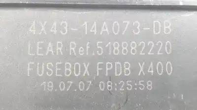 Second-hand car spare part fuse box unit for jaguar x-type lj46g oem iam references 4x4314a073db  