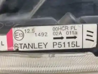 Second-hand car spare part left headlight for mazda 5 berl. (cr) rf7j oem iam references p5115l  