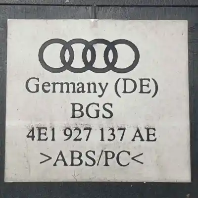 Автозапчасти б/у многофункциональное управление за audi a8 (4e2) bfm ссылки oem iam 4e1927137ae  