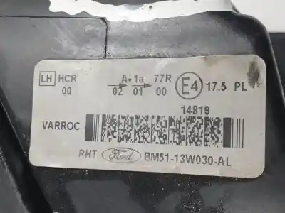 Peça sobressalente para automóvel em segunda mão farol / farolim esquerdo por ford focus lim. (cb8) m1da referências oem iam bm5113w030al  