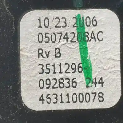 Автозапчастина б/у правий задний огляд для dodge caliber (pm) bsy/byl посилання на oem iam 05074208ac  