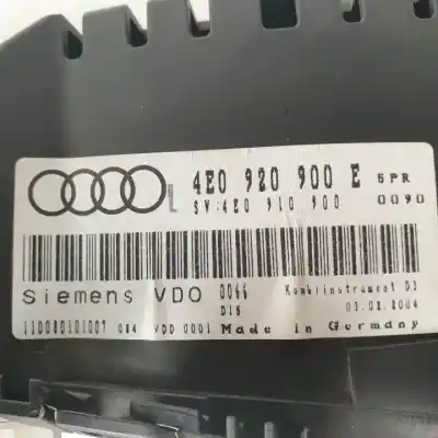 Автозапчасти б/у приборная доска за audi a8 (4e2) bfm ссылки oem iam 4e0920900e  