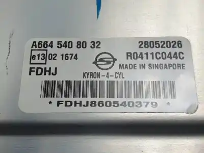 Автозапчастина б/у ебу контролер двигуна для ssangyong kyron d/664950 посилання на oem iam r0411c044c  28052026