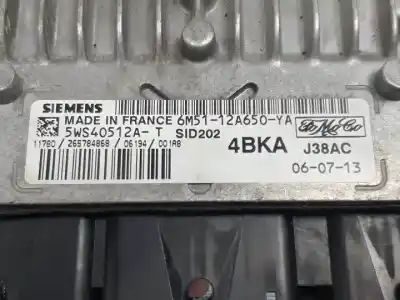 Автозапчастина б/у ебу контролер двигуна для ford focus c-max (cap) d-kkda посилання на oem iam 5ws40512at  