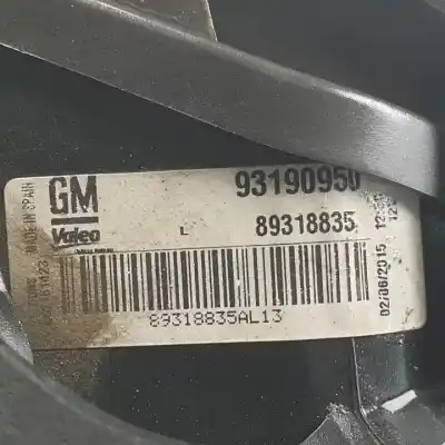 Second-hand car spare part left tailgate light for opel corsa d a12xer oem iam references 93190950  89318835