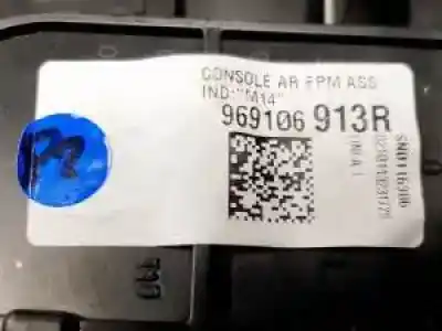 Pezzo di ricambio per auto di seconda mano bracciolo centrale per renault captur ii h4d470 riferimenti oem iam 969106913r  