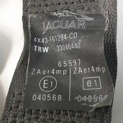 Second-hand car spare part front right seat belt for jaguar x-type i (x400) 2.5 v6 a las 4 ruedas oem iam references 4x43f61294cd  
