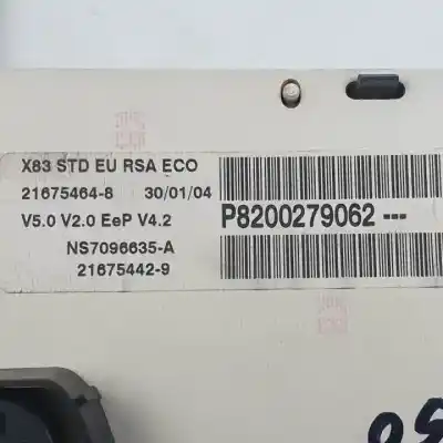 Second-hand car spare part dashboard for renault trafic combi (ab 4.01) f9q762 oem iam references p8200279062  216754429