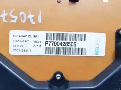 Second-hand car spare part dashboard for renault clio ii fase i (b/cbo) k4m748 oem iam references 216501758  