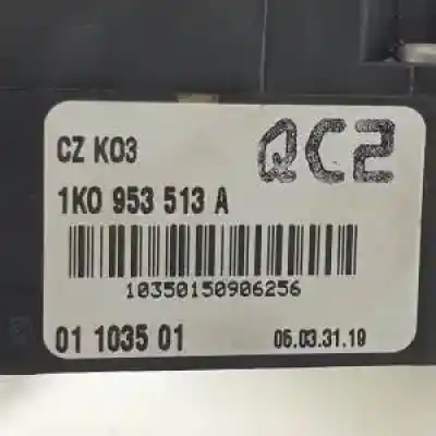 Second-hand car spare part indicator switch for seat toledo (5p2) bgu oem iam references 1k0953513a  