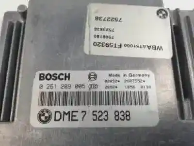 Piesă de schimb auto la mâna a doua unitate de control motor ecu pentru bmw serie 3 compact (e46) n42b18a referințe oem iam 0261209005  