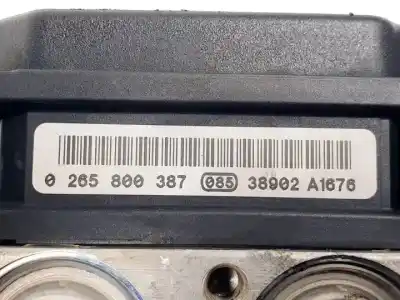 Second-hand car spare part abs for renault scénic ii (jm0/1_) 2.0 (jm05, jm0u, jm1n, jm1u, jm2v) oem iam references 8200344606  0265800387