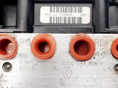 Second-hand car spare part abs for renault scénic ii (jm0/1_) 2.0 (jm05, jm0u, jm1n, jm1u, jm2v) oem iam references 8200344606  0265800387