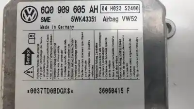 Автозапчастина б/у блок управління подушками безпеки для volkswagen caddy ka/kb (2k) bls посилання на oem iam 5wk43351  