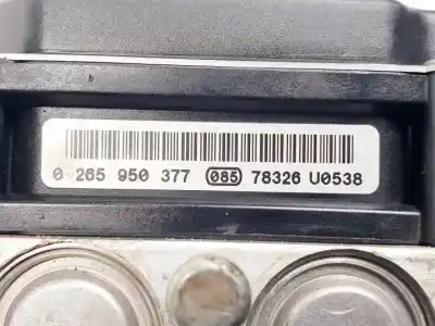 Peça sobressalente para automóvel em segunda mão abs por renault clio iii k9k764 referências oem iam 8200701499  0265950377