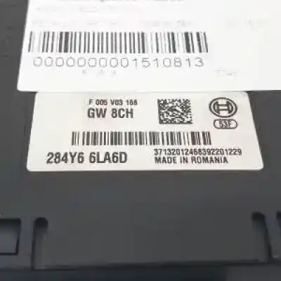 Second-hand car spare part electronic module for renault captur ii h4d470 oem iam references 284y66la6d  