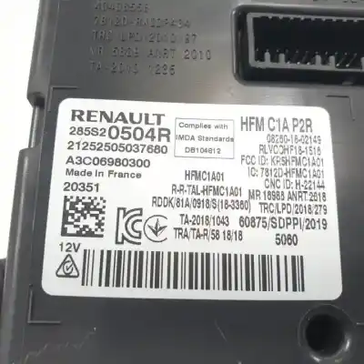 Second-hand car spare part electronic module for renault captur ii h4d470 oem iam references 285s20504r 21252505037680 a3c06980300 