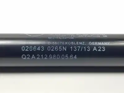 Second-hand car spare part bonnet gas strut for mercedes clase c (w204) berlina 651911 oem iam references a2129800564  