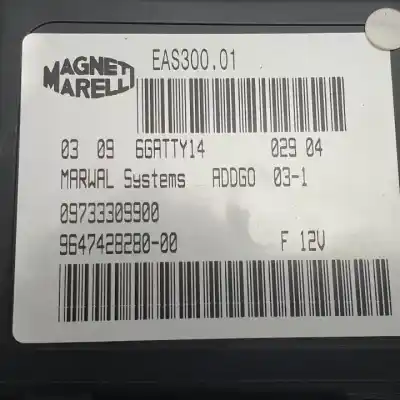 Second-hand car spare part electronic module for peugeot 407 rh01 oem iam references 9647428280  