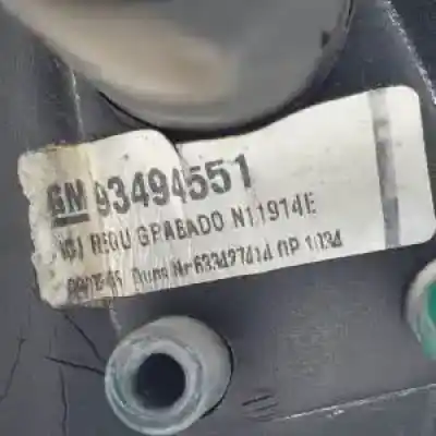 Peça sobressalente para automóvel em segunda mão espelho retrovisor esquerdo por opel meriva d-z17dth referências oem iam 93494551  