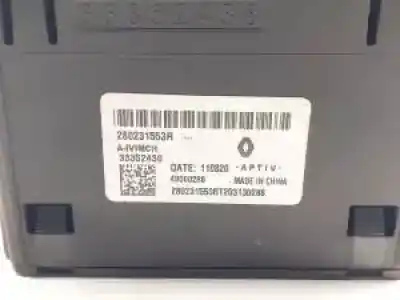 Second-hand car spare part electronic module for renault captur ii h4d470 oem iam references 280231553r  