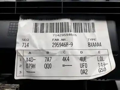 Автозапчасти б/у бардачок за audi a1 (8x) cbza ссылки oem iam 8x1857035b  