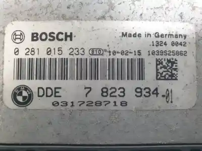 Second-hand car spare part ecu engine control for mini mini (r56) d/9hz oem iam references 0281015233  