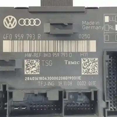 Автозапчастина б/у електронний модуль для audi a6 avant (4f2) cagb посилання на oem iam 4f0959793r  