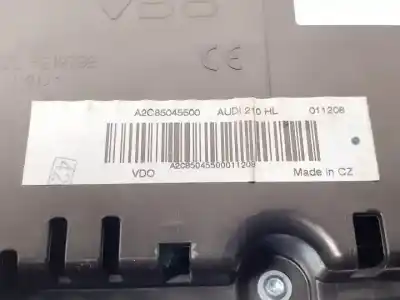 Second-hand car spare part dashboard for audi a1 (8x) cbza oem iam references 8x0920930m  a2c85045500