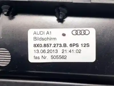 Автозапчасти б/у многофункциональный дисплей за audi a1 (8x) cbza ссылки oem iam 8x0857273b  