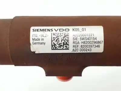 Second-hand car spare part distributor pipe for renault clio iii k9k764 oem iam references 8200397346  5ws40154