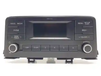Second-hand car spare part audio system / radio cd for kia picanto (ja) g3la oem iam references 96150g6280asb