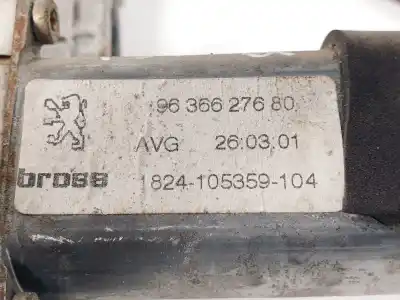Gebrauchtes Autoersatzteil fensterheber vorne links zum peugeot 206 cc nfu(tu5jp4) oem-iam-referenzen 9636627680  