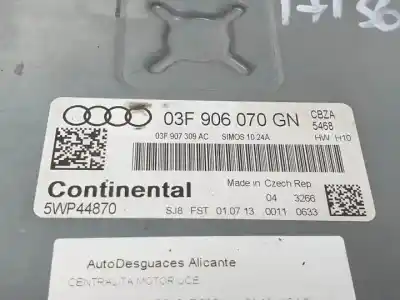 Автозапчасти б/у блок управления двигателем за audi a1 (8x) cbza ссылки oem iam 03f906070gn  