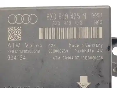 Автозапчасти б/у электронный модуль за audi a1 (8x) cbza ссылки oem iam 8x0919475m  