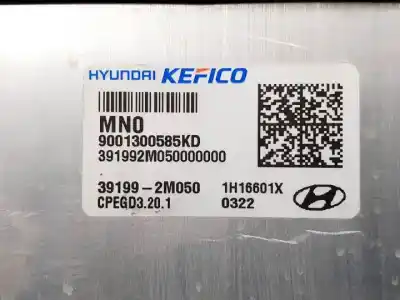 Second-hand car spare part ecu engine control for hyundai tucson g4ft oem iam references 391992m050  