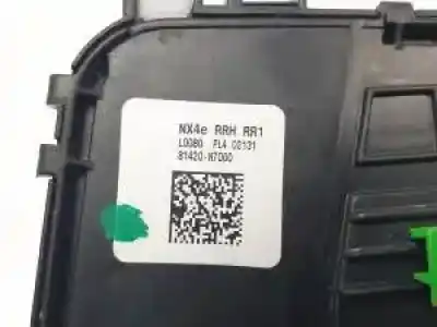 Peça sobressalente para automóvel em segunda mão fechadura da porta traseira direita por hyundai tucson g4ft referências oem iam 81420n7000  