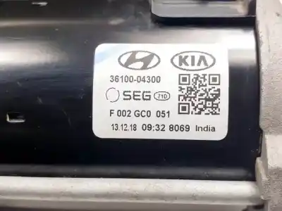 Second-hand car spare part starter motor for kia picanto (ja) g3la oem iam references 3610004300  