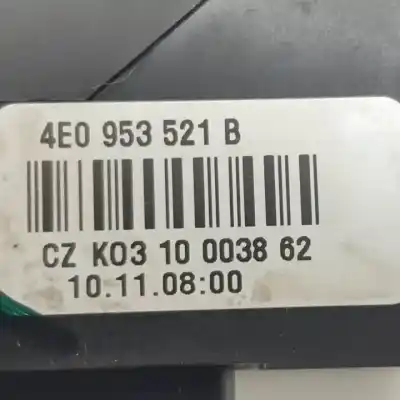 Автозапчастина б/у управління рульмом для audi a6 avant (4f2) cagb посилання на oem iam 4e0953521b  