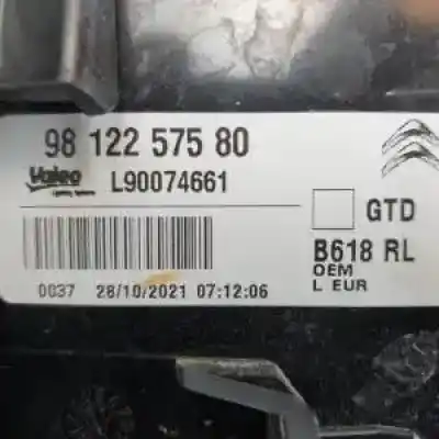 Second-hand car spare part left tailgate light for citroen c3 hm05 oem iam references 9812257580  l90074661