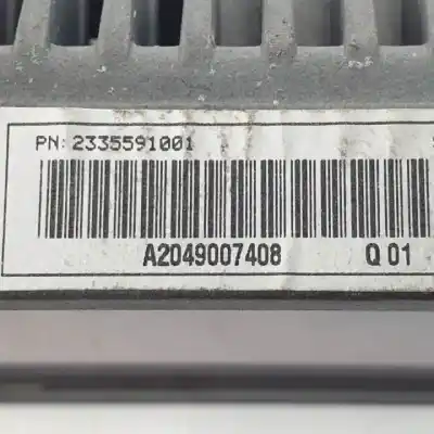 İkinci el araba yedek parçası çok fonksiyonlu ekran için mercedes clase c (w204) berlina 642834 oem iam referansları a2049007408  